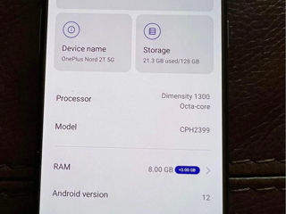 OnePlus Nord 2t , 8-128gb как новый foto 3