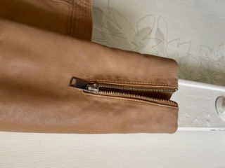 Geaca din piele naturala (miel) , marca Trussardi , marimea 44 foto 2