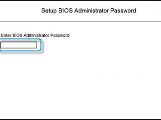 Hp BIOS Administrator Password foto 3