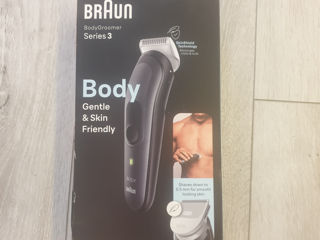 Braun Body Groomer 3, pentru bărbați - negru/gri - BG3350 foto 3