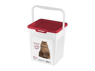 Container Pentru Hrana Lucky Pet 8L, 24X21X25Cm, Pisici