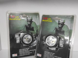 Фонарь налобный ЛЕД / Lanterna pe cap LED / Headlamp LED foto 1