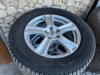 Jante kia sorento plus cauciucuri iarna nokian 235/65/r17 foto 8