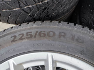 Jante cu anvelope iarna 225/60 R18, BMW foto 2