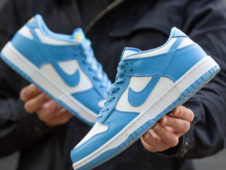 Nike SB Dunk White/Blue Unisex foto 2