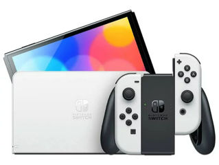 Nintendo Switch Oled White - всего 5999 леев! foto 1