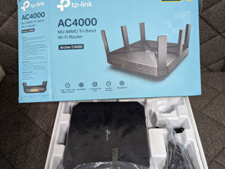 TP-LINK Archer C4000 AC4000 MU-MIMO Tri-Band WiFi Router