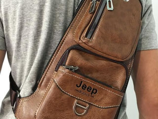 Мужская сумка-рюкзак на одно плечо Jeep  оригинал foto 6