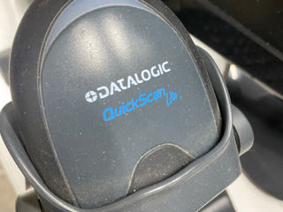 Сканер штрих-кодов Datalogic QuickScan Lite, 1D, Imager, USB, с подставляй foto 1