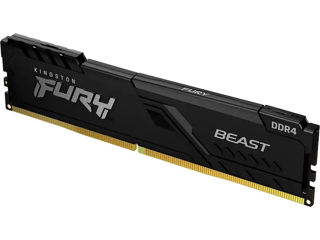 Оперативная память Kingston FURY Beast, DDR4 SDRAM, 3200 МГц, 16Гб, KF432C16BB1/16