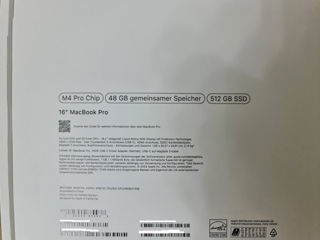 M4 Pro Chip  16 MacBook Pro  48Gb / 512 Gb foto 2