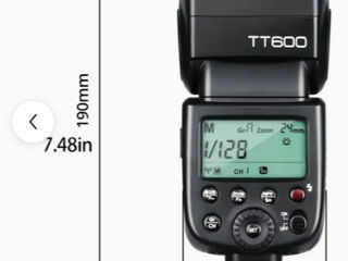Вспышки/Blituri Godox TT560 (949 lei), Godox TT600 (1249 lei), Godox TT685 II-C (Canon) (2599 lei) foto 5