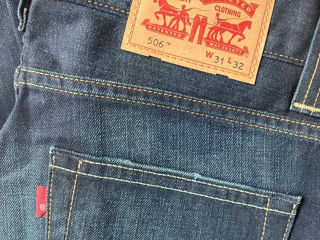 Джинсы Levi's 506 Top Comfort Straight Fit Men's Jeans W31L32 foto 5