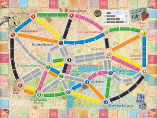 Joc de Societate Ticket to Ride (Original, Europa, Londra) - Moldova foto 6