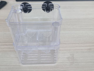 Incubator acrilic transparent  pentru reproducerea pestilor. foto 1