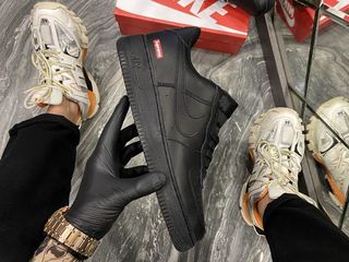 Nike Air Force 1 Low Supreme Black Women's foto 5