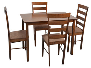 Set de masa cu scaune Evelin Gloria Burnish, livrăm gratuit!