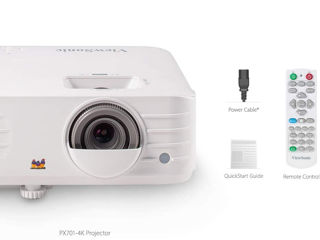Proiector 4K HDR / Up to 240Hz / Viewsonic PX701-4K / Nou, cutie desigilata, nepornit foto 6