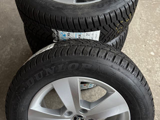 5x112 R16 Skoda cu anvelope 215/60 R16 Dunlop