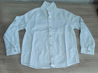 Белая рубашка LC Waikiki на мальчика 6-7 лет в идеальном состоянии.