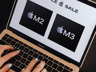 MacBook Air 13.6inci Chip M2 / M3 Garantie 12luni , Livrare gratuita in Chisinau foto 1