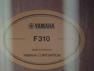 Where is the yamaha f310 made?