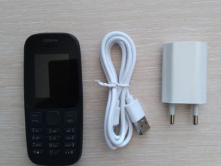 Nokia 105 dual sim в отличном состоянии, весь комплект. foto 3