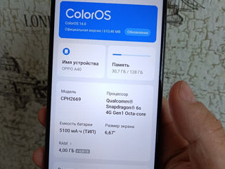 OPPO A40 128/4+4 GB. Stare foarte bună. foto 2