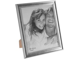 Rama Foto Din Plastic "Tip Lemn" 20Х25Cm Argintie foto 1