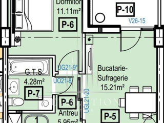 Apartament cu 1 cameră,  Durlești,  Chișinău,  Chișinău mun. foto 2
