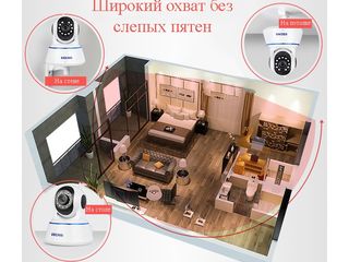 WiFi - камера Escam HD и Full HD подвижная, ночного виденья, видеоняня, регистратор microSD foto 2