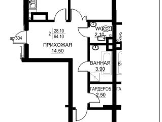 Apartament cu 2 camere, 64 m², Ciocana, Chișinău foto 2