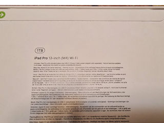 Apple iPad Pro 13" M4 1Tb WiFi. Новый. Запечатан! 2 года гарантии в Кишиневе! Доставка! foto 2