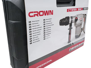 Перфоратор sds-max crown professional ct18118v 10Джоулей!!! (Кредит 0%) foto 2