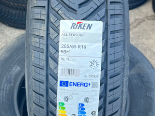 205/65 R16 Riken Allseason(Michelin Group)/ Доставка, livrare toata Moldova 2024 foto 1