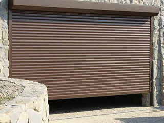 Rolete, porti automatizate pentru garaj. Jaluzele textile foto 7