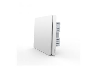 Întrerupătoar inteligent Aqara H1 cu 1 buton Alb (Ver. Europeană) (Cu Nul)
