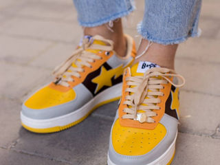 Bathing Ape BAPE Sta Low Grey/Orange foto 7