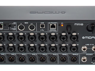 Mixer digital Midas MR 18. Livrare în toată Moldova, Plata la primire foto 2