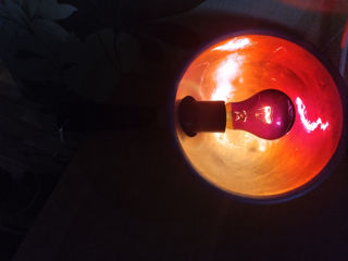 Синяя лампа (рефлектор Минина) с красной лампой - 49 лей foto 2