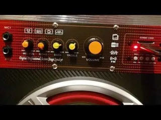 Boxe active  bluetooth  usb ,aux ,fm 900 w , foto 2
