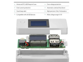 USB тестер MantisTek cw3002d foto 4