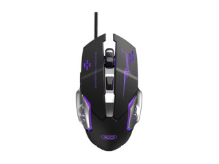 Mouse cu fir mecanic pentru jocuri XO M10 cu 6 butoane foto 2