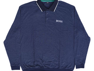 Hugo boss большой размер тонкий мужской поло. foto 3