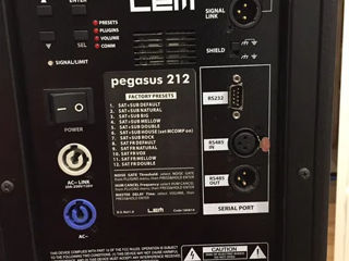 Активные колонки "Lem Pegasus 118 + 212" - 3200 Евро Комплект foto 8