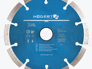 Discuri pentru taiat hoegert, discuri de taiăt cu diamant, disc pentru taiere metal și inox, hogert foto 3