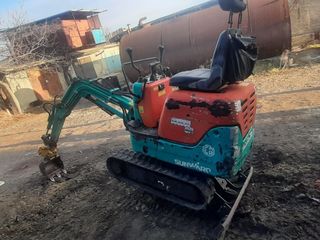 Miniexcavator Yanmar motor foto 1