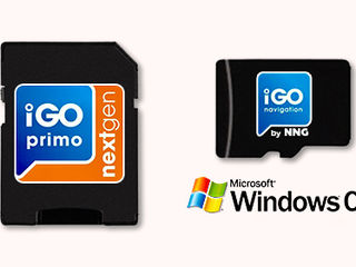 MicroSD Card cu Premium Soft GPS Navigatie iGO Primo NextGen 3D Map 2019 Full Europa +Camion foto 2