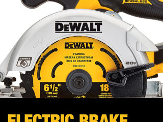 Dewalt DCS565B brushless циркулярная пила foto 2