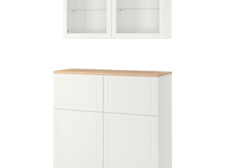 Bufet modular IKEA Besta 120x42x240 / Livrare în toată Moldova / Credit 0% foto 4